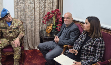 خريس: اليونيفيل صمام أمان في جنوب الليطاني وحاجة وطنية ملحة خريس: اليونيفيل صمام أمان في جنوب الليطاني وحاجة وطنية ملحة