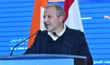 باسيل: لبنان بخطر حقيقي ومشاهد السوريين في الطرقات الأسبوع الماضي احتلال جديد لبلدنا باسيل: لبنان بخطر حقيقي ومشاهد السوريين في الطرقات الأسبوع الماضي احتلال جديد لبلدنا