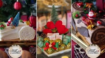 تشكيلة B che de No l عند حلويات الشاطىء بالإضافة لهدايا من الشوكولا بمناسبة الميلاد المجيد!