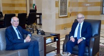 سلام أكد لسفير فرنسا أولوية وقف الاعتداءات الإسرائيلية واستقبل المدير العام لمجموعة CMA-CGM