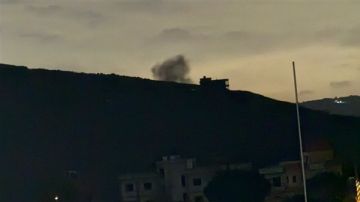 بالصور: قصف مدفعي يستهدف بلدة يارون بالصور: قصف مدفعي يستهدف بلدة يارون