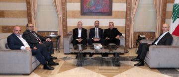 الحجار عرض مع كبريت سبل تحسين أوضاع المختارين وبحث مع العلية بتعزيز التعاون