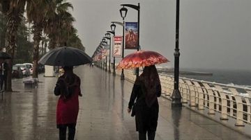 منخفض جوي بارد يؤثر على لبنان... أمطار غزيرة وثلوج ابتداء من الخميس منخفض جوي بارد يؤثر على لبنان... أمطار غزيرة وثلوج ابتداء من الخميس