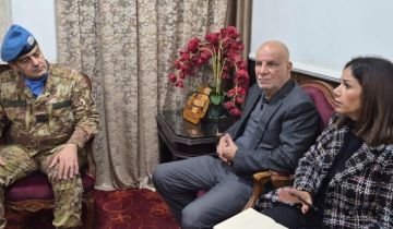 خريس: وجود اليونيفيل يشكل حاجة ملحة وصمام أمان للحفاظ على الاستقرار في الجنوب خريس: وجود اليونيفيل يشكل حاجة ملحة وصمام أمان للحفاظ على الاستقرار في الجنوب