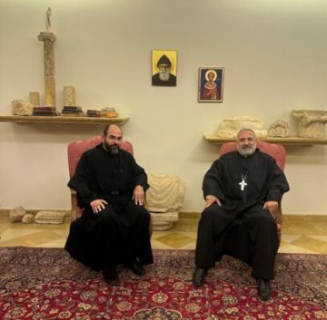 الأباتي مهنا زار دير مار يوحنا القلعة وبحث مع الاب إيليا شؤون العمل الرعوي في الانتشار