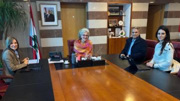 وزيرة التربية تابعت تمويل مشروع المساعدة الطارئة للبنان (LEAP)