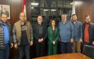 وفد اتحاد نقابات الأفران والمخابز زار وزيرة الشؤون الاجتماعية