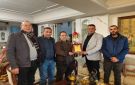 وفد من مرده عربة قزحيا قدم درعا تكريمية للشيخ وليد فايز معوض