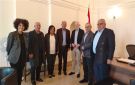 وفد الجبهة الديمقراطية يبحث مع رئيس لجنة الحوار اللبناني - الفلسطيني سبل تنظيم العلاقة ودعم صمود اللاجئين