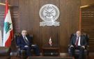 وزير الدفاع استقبل الأسمر وبحثا في الأوضاع الاقتصادية والاجتماعية الراهنة