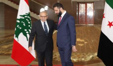 نواف سلام يلتقي الرئيس السوري الانتقالي أحمد الشرع في دمشق