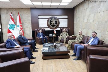 هيكل يبحث الأوضاع العامة مع كتلة الاعتدال الوطني ومفتي صور وجبل عامل