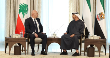 الرئيس عون من الإمارات: الدولة بدأت تستعيد حضورها وكل مكوناتها تتعاون من أجل مستقبل لبنان الرئيس عون من الإمارات: الدولة بدأت تستعيد حضورها وكل مكوناتها تتعاون من أجل مستقبل لبنان