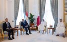 أمير قطر والسيسي يؤكدان رفضهما تهجير الفلسطينيين - lb
