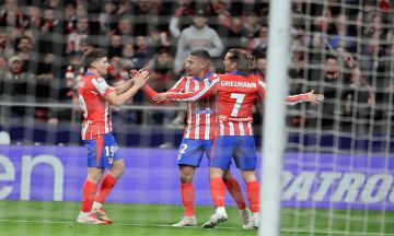 أتليتيكو مدريد يقسو على ريال سوسييداد برباعية أتليتيكو مدريد يقسو على ريال سوسييداد برباعية