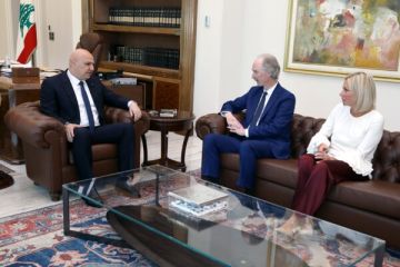 الرئيس عون عرض مع بيدرسون وبلاسخارت الأوضاع في لبنان وسوريا الرئيس عون عرض مع بيدرسون وبلاسخارت الأوضاع في لبنان وسوريا