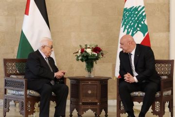 لقاء ثنائي لبناني - فلسطيني في قصر بعبدا