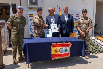 اليونيفيل والكتيبة الإسبانية تدعمان مستشفى مرجعيون بتبرع طبي لتعزيز الجهوزية الصحية