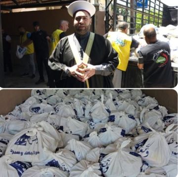 وتعاونوا سلمت حصصا تموينية لـقولنا والعمل.. والشيخ القطان: للوحدة بمواجهة العدو الصهيوني