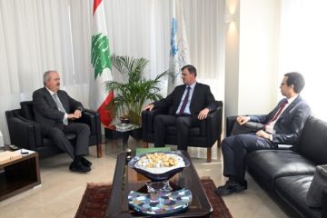 جابر عقد اجتماعا تمهيديا مع رئيس بعثة صندوق النقد الدولي تحضيرا لجلسة التفاوض الأولى