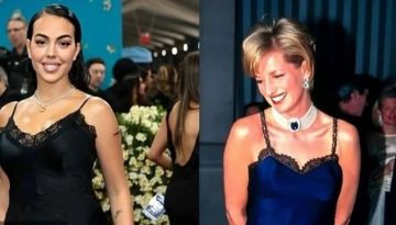 أول تعليق من جورجينا رودريغيز بعد ارتداء فستان الأميرة ديانا