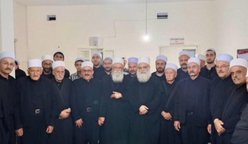 شيخ العقل تلقى تهاني الاضحى من رؤساء ومراجع روحية ووزراء ونواب وسفراء وزار خلوات دينية