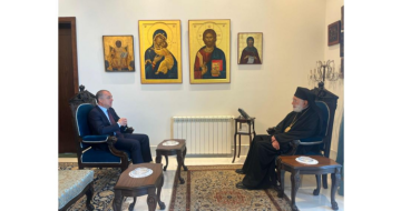 بو صعب زارعوده وبحث معه موصوع التعيينات الارثوذكسية في القطاع العام