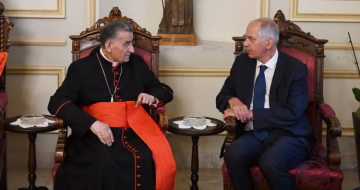 الراعي استقبل كاهن رعية قطر وسفير فرنسا مؤكدا دعم بلاده للبنان ووقوفها إلى جانبه