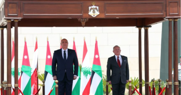 قمة لبنانية أردنية وتوافق على التنسيق والتشاور ورفض مخططات تهجير الفلسطينيين قمة لبنانية أردنية وتوافق على التنسيق والتشاور ورفض مخططات تهجير الفلسطينيين