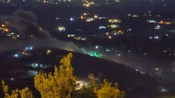 الطيران الحربي الاسرائيلي اغار على البقعة الجغرافية الثانية المهددة في بلدة عين قانا