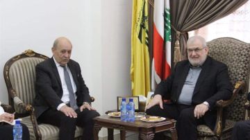 رعد استقبل لودريان: ندعم موقف الدولة في التمديد لـاليونيفيل