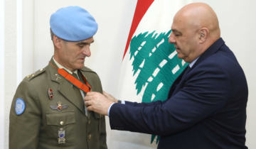 الرئيس عون منح لازارو وساما: اليونيفيل أساسي في المحافظة على الاستقرار في الجنوب