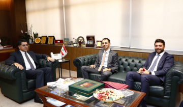 مرقص حصل من مؤسسة تيكا على هبة تركية لتلفزيون لبنان واستقبل وفودا