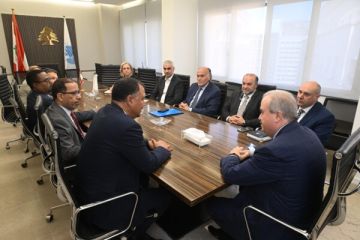 جابر أصدر مذكرة تشكيلات ومناقلات في السجل العقاري وواصل لقاءاته التنموية والمالية