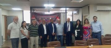 نقابة محرري الصحافة كرمت الصحافيين المسجلين على جدولها ممن فازوا في الانتخابات البلدية نقابة محرري الصحافة كرمت الصحافيين المسجلين على جدولها ممن فازوا في الانتخابات البلدية