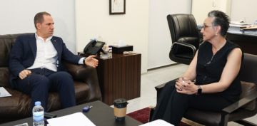 سامي الجميل بحث مع نجاة صليبا في ملفات بيئية واقتراح قانون معالجة النفايات الصلبة