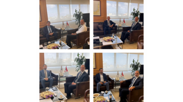 رسامني بحث مع ماغرو بالأوضاع العامة والعلاقات الثنائية وعرض مع نواب شؤونا إنمائية