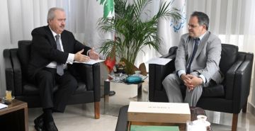 وزير المالية: إعادة الإعمار تبقى من الأولويات وسعينا متواصل لتوفير التمويل اللازم وزير المالية: إعادة الإعمار تبقى من الأولويات وسعينا متواصل لتوفير التمويل اللازم