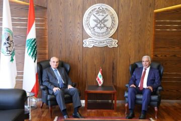 منسى عرض مع عبود الأوضاع العامة بالإضافة إلى بعض القضايا الإنمائية المرتبطة بمحافظة الشمال