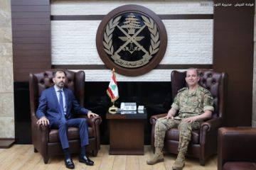 قائد الجيش استقبل النائب أحمد الخير وبحثا الأوضاع العامة في البلاد