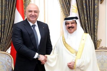 الملك حمد اعلن إقامة بعثة دبلوماسية بحرينية دائمة في بيروت: نتطلع إلى أن تكون المباحثات محطة جديدة لتعاون ثنائي مثمر