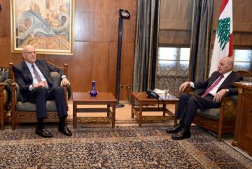 بري عرض المستجدات مع ميقاتي واطلع من الحوت على أوضاع الميدل إيست وتلقى برقية من البنك الدولي