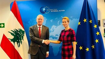 رجي بحث مع كايا كالاس في بروكسيل بملف النازحين ودور اليونيفيل ودعا للضغط لانسحاب إسرائيل من لبنان