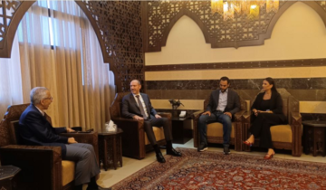 البساط وابوحيدر وصلا الى سراي صيدا استكمالا لجولتهما الجنوبية