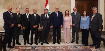 الرئيس عون استقبل يزيد بن فرحان ووفدا من ALMA وHOME: المنتشرون رافعة أساسية للبنان الرئيس عون استقبل يزيد بن فرحان ووفدا من ALMA وHOME: المنتشرون رافعة أساسية للبنان