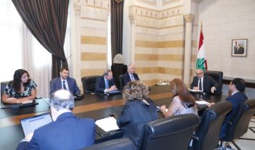 سلام بحث مع مستشار فرنسي بقانون إعادة هيكلة المصارف واطلع على مشروع المتحف الأثري في بيروت