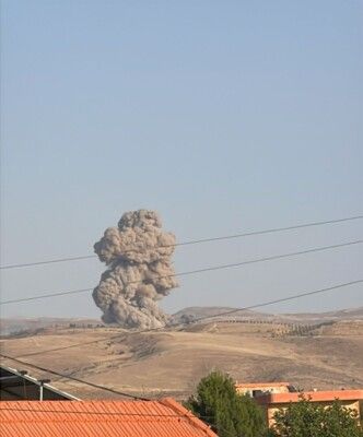 النشرة: الطيران الحربي الإسرائيلي يشن غارات جديدة على مرتفعات السلسلة الشرقية