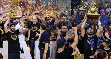 الرياضي بيروت بطل لبنان للمرة الـ38… وموجة تهانٍ واسعة الرياضي بيروت بطل لبنان للمرة الـ38… وموجة تهانٍ واسعة