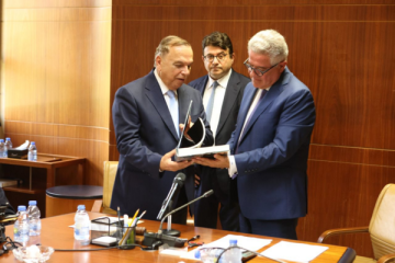 نقيب المحامين في بيروت فادي المصري كرم محامي المجلس التنفيذي للرابطة المارونية: النقابة والرابطة تحملان الفكر اللبناني