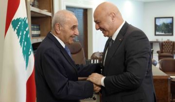 الرئيس عون بحث مع بري في أوضاع البلاد والتطورات الإقليمية